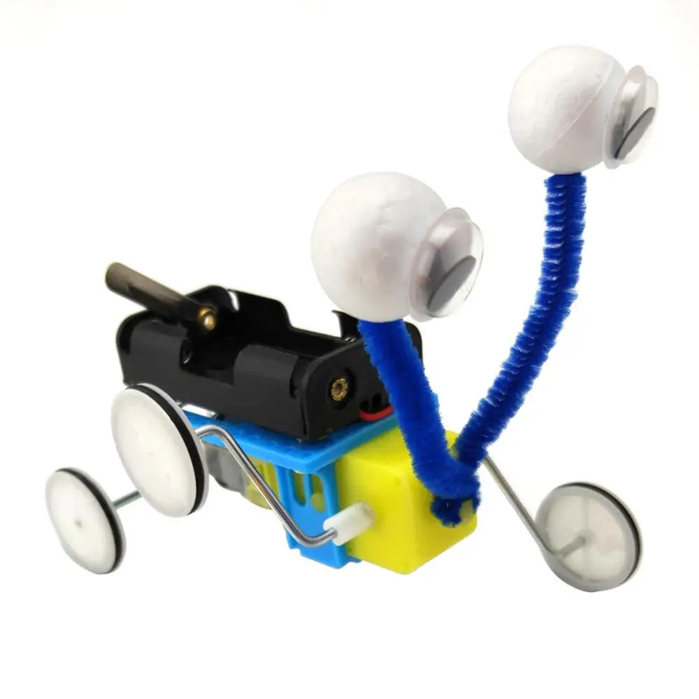 Kids DIY Reptile Robot Electric Wooden