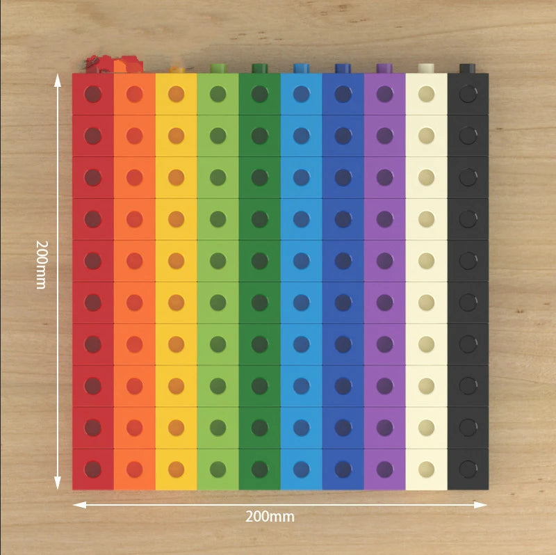 Square Cube Shape Building Blocks Educational Toys