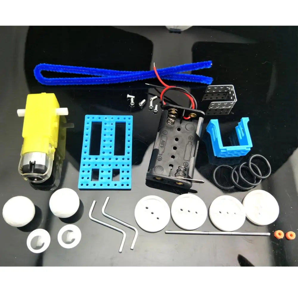 Kids DIY Reptile Robot Electric Wooden