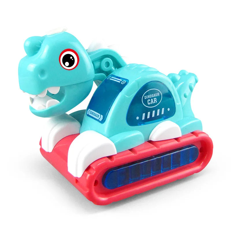 Musical Spray excavator Dinosaur Car with Light