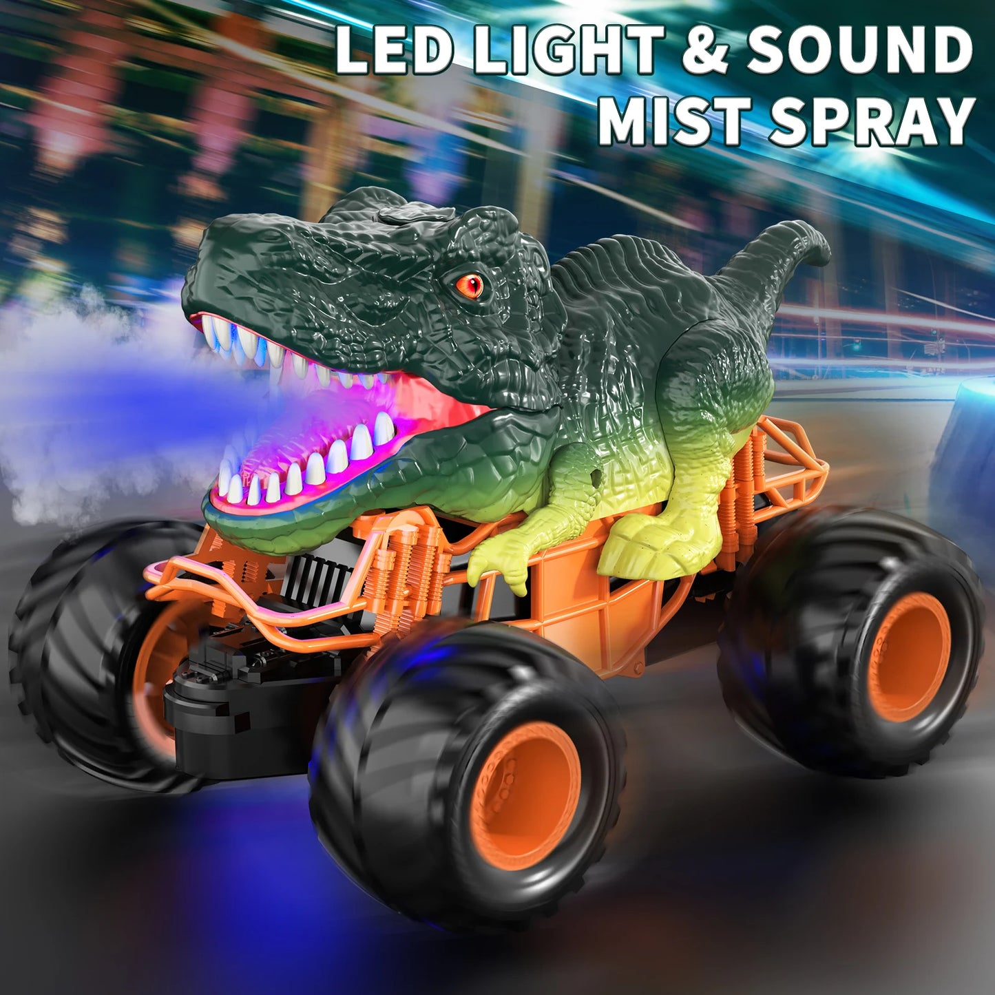 Remote Control Dinosaur Car