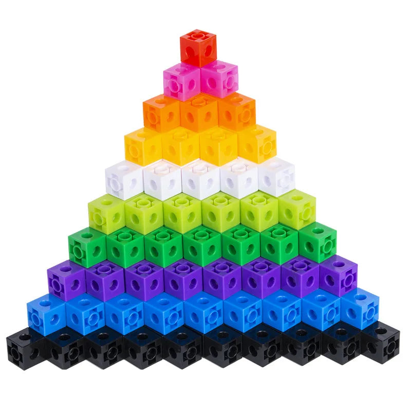 Square Cube Shape Building Blocks Educational Toys