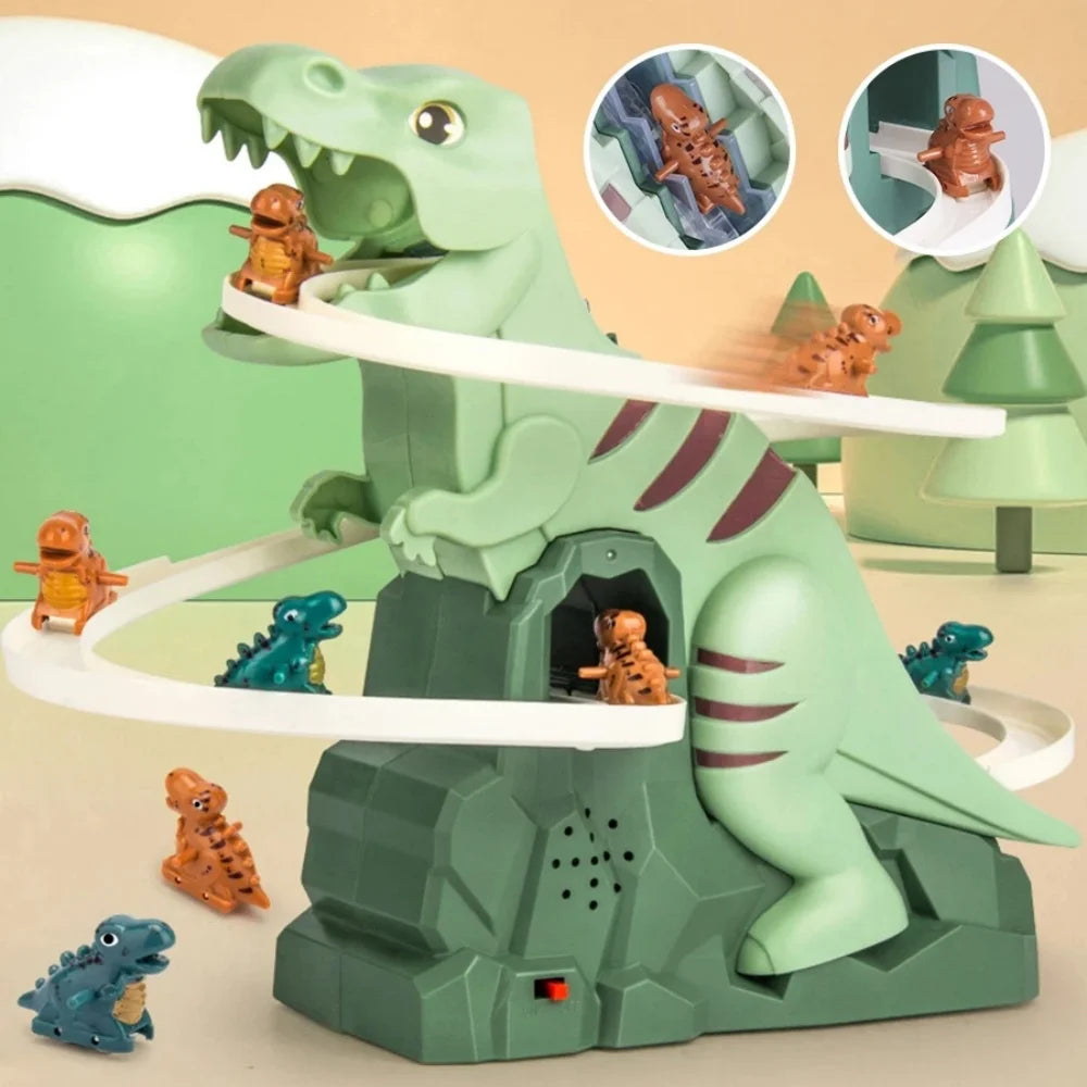 Dinosaur Climbing Slide Music Toy