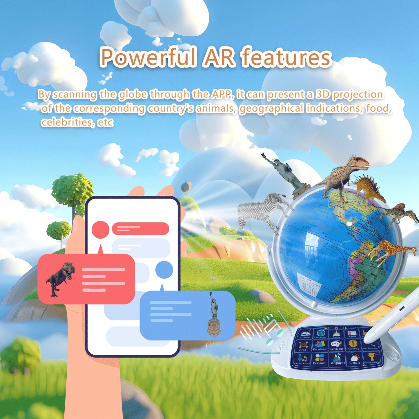 Magic Globe with Software AR Puzzle