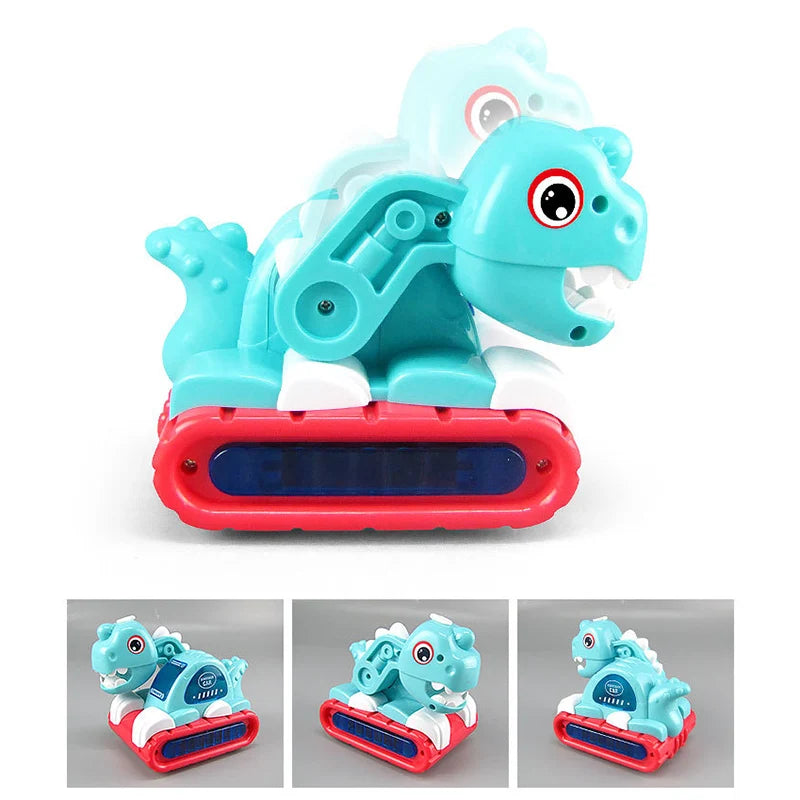 Musical Spray excavator Dinosaur Car with Light