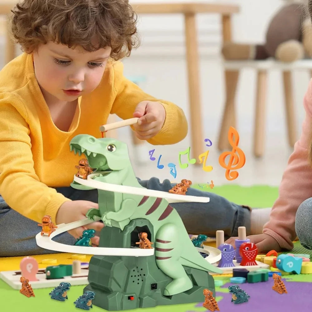 Dinosaur Climbing Slide Music Toy