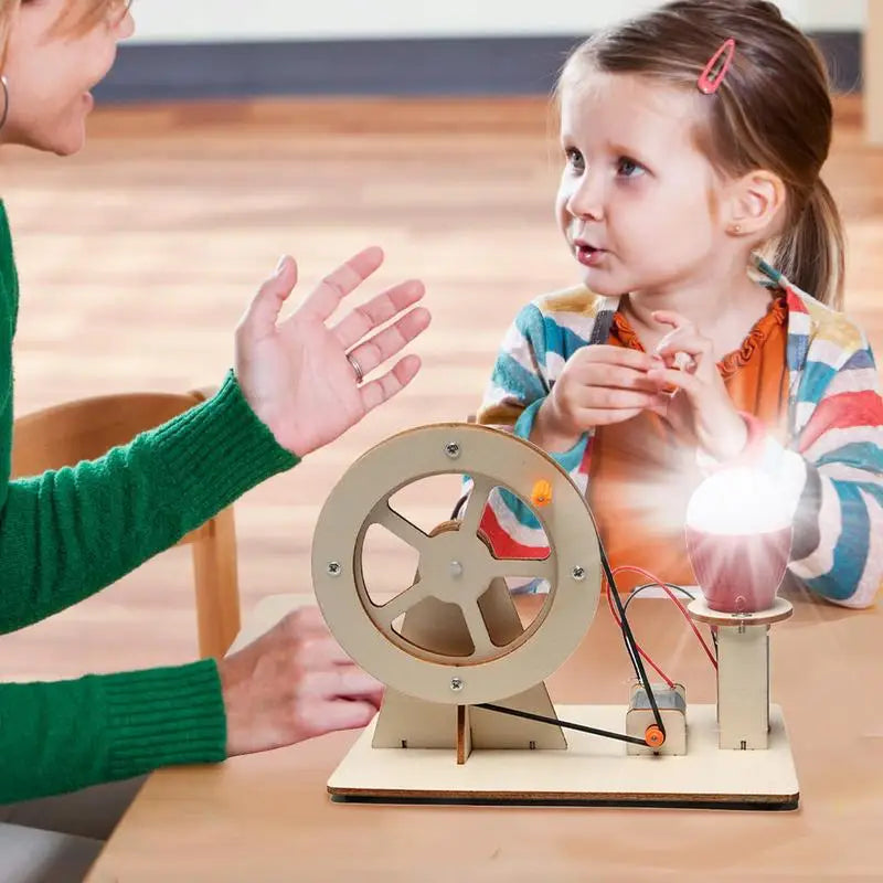 Manual Electricity Generator Toy