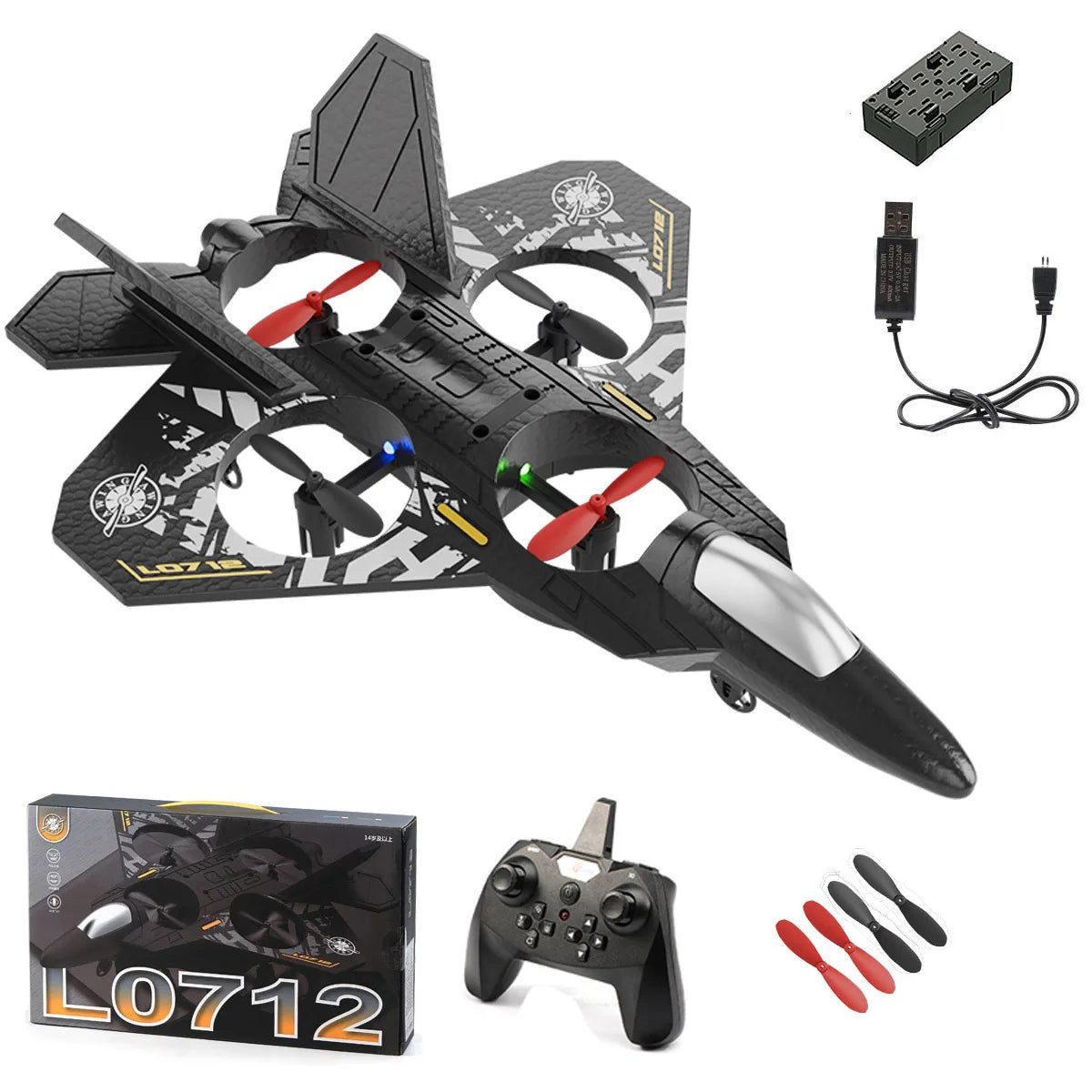 Plane with Remote Control Aircraft Gravity