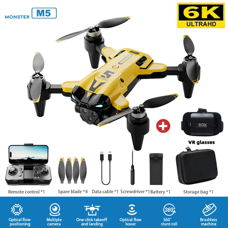 Drone Professional 8K GPS Dual Camera 360