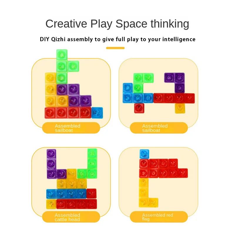 Tetris versatile blocks intelligent building blocks puzzle tabletop games puzzle boards children's enlightenment toys