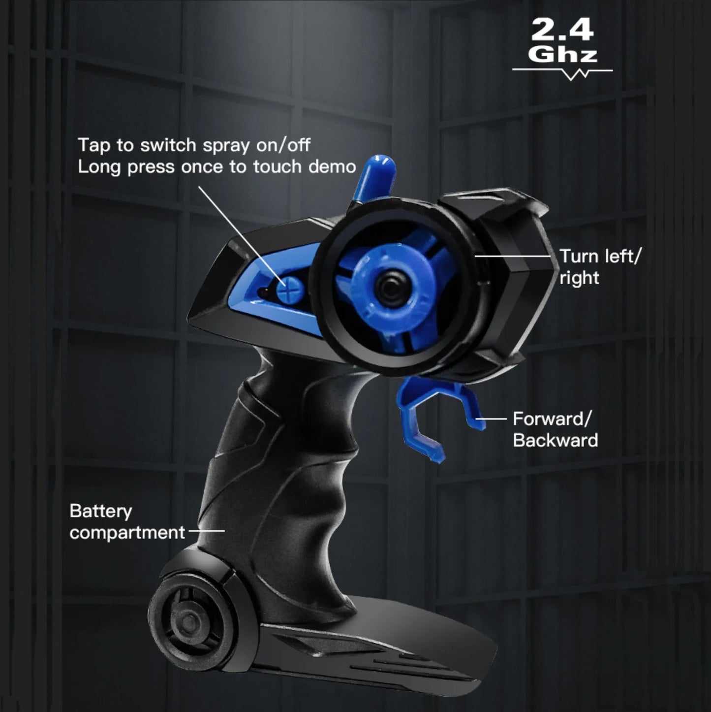 Car Simulation Drift Climbing Truck with Spray and LED Lights