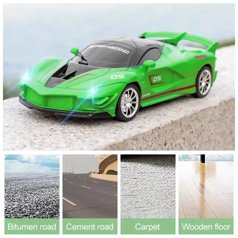 Car with Remote Control + Led Light