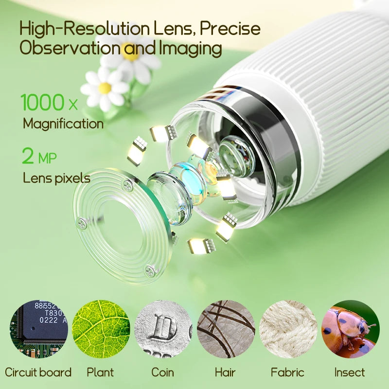 Kids Microscope with Photo Video Function Educational