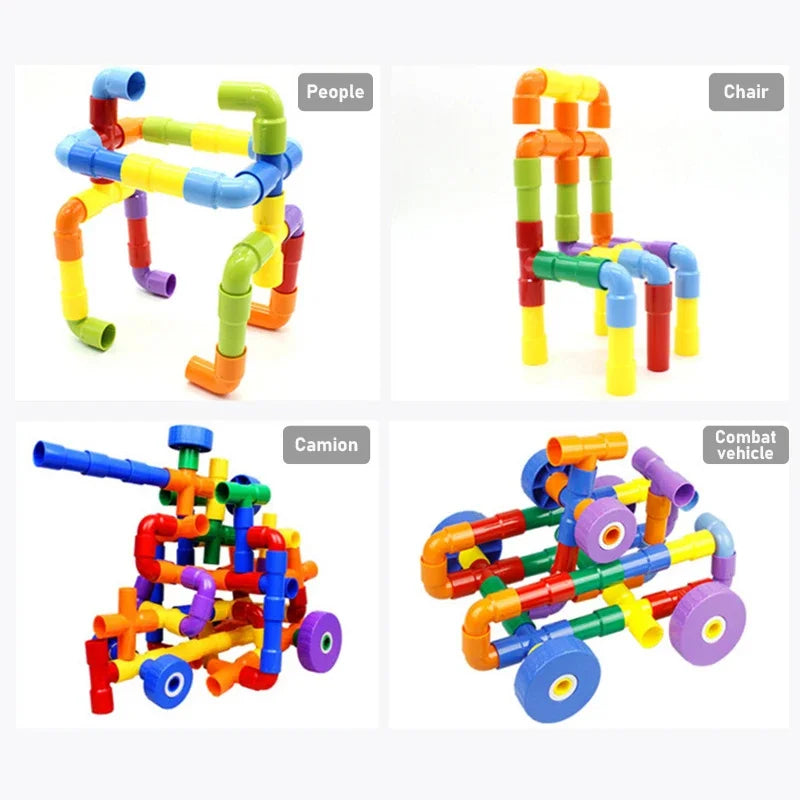 PIPE Blocks Race Building Bricks
