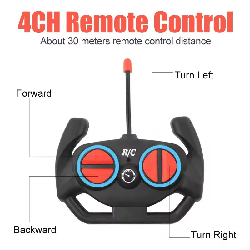 Car with Remote Control + Led Light