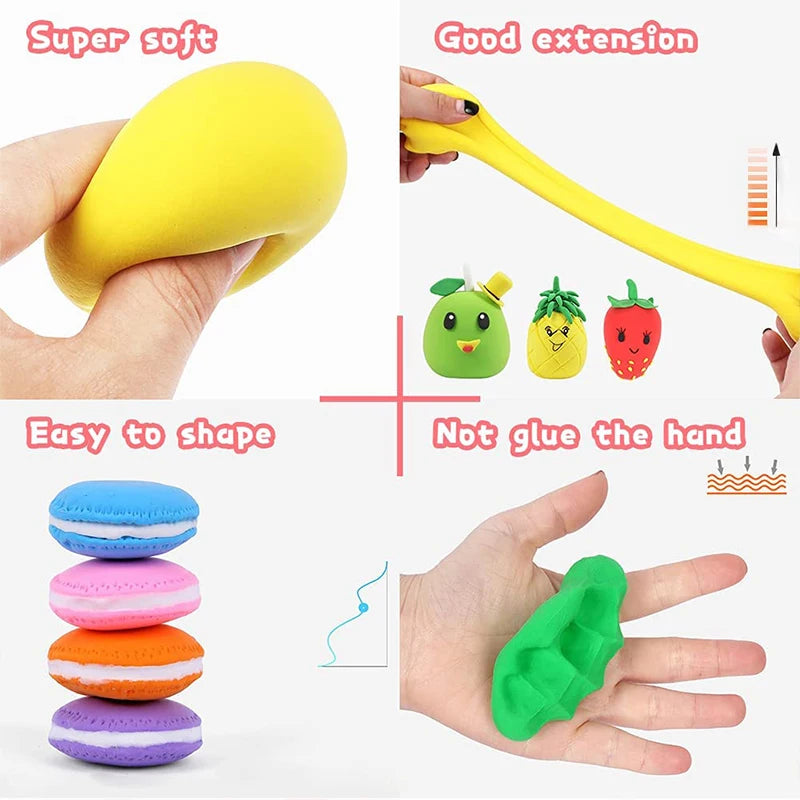 Super Light Clay Polymer Modelling Clay