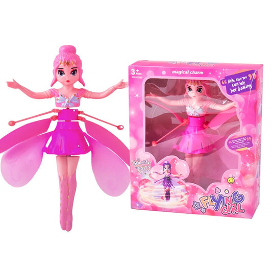 Little Princess Rotating Luminous Helicopter