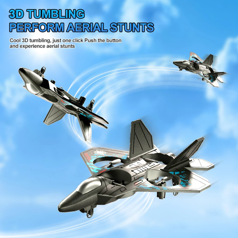 Remote Control Airplane Gravity Sensing