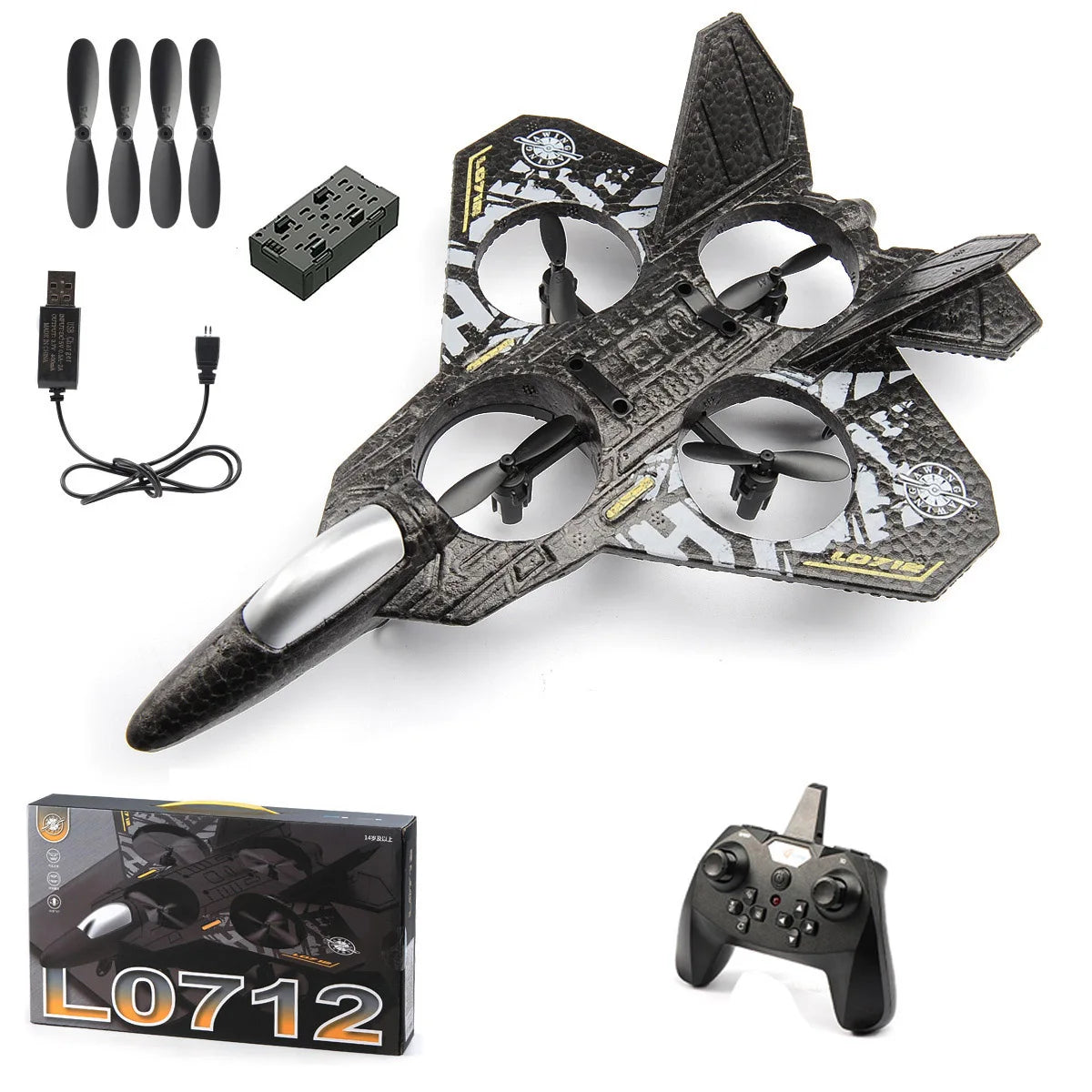 Remote Control Airplane Gravity Sensing