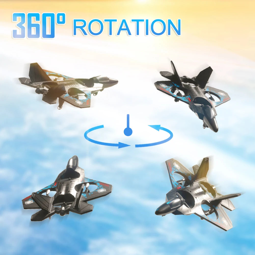 Remote Control Airplane Gravity Sensing