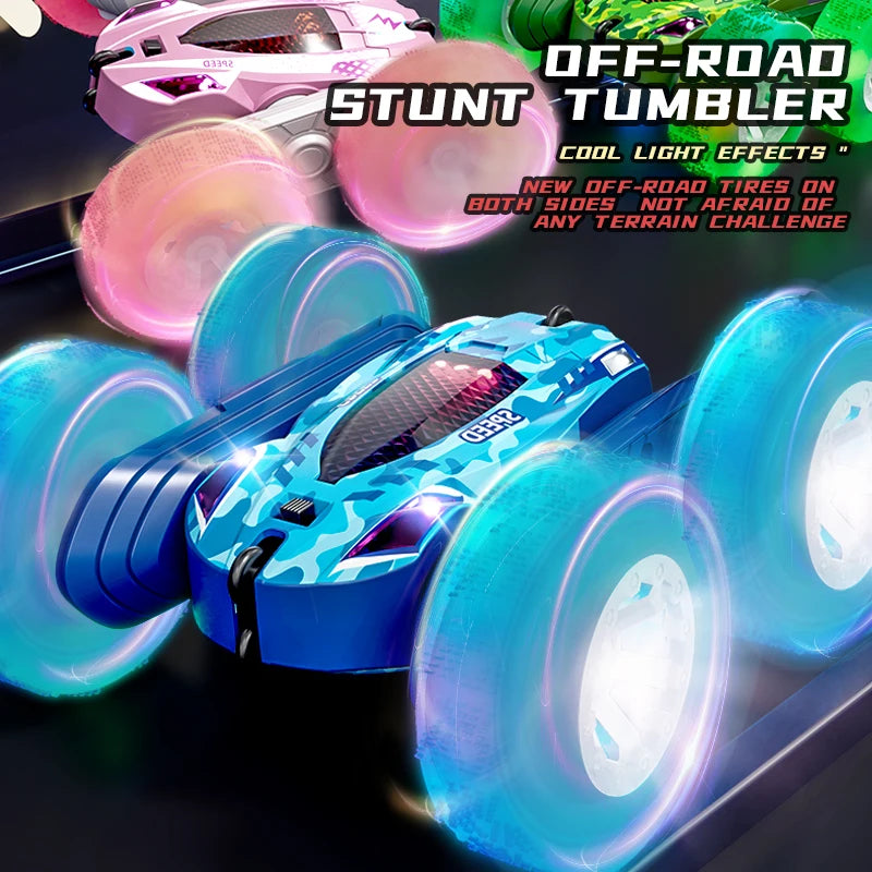 Car Double Sided Flip 2.4G Remote Control
