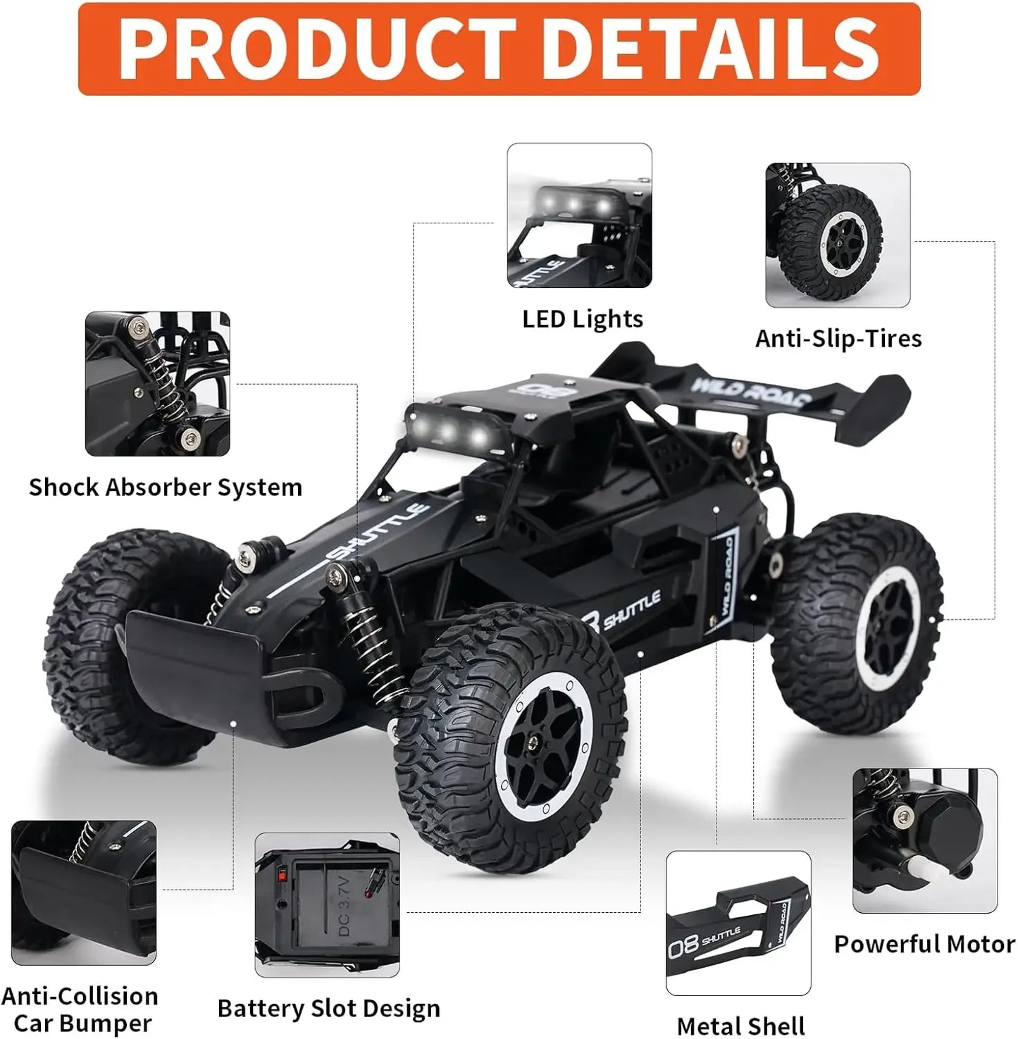 Car Off Road 2WD High Speed