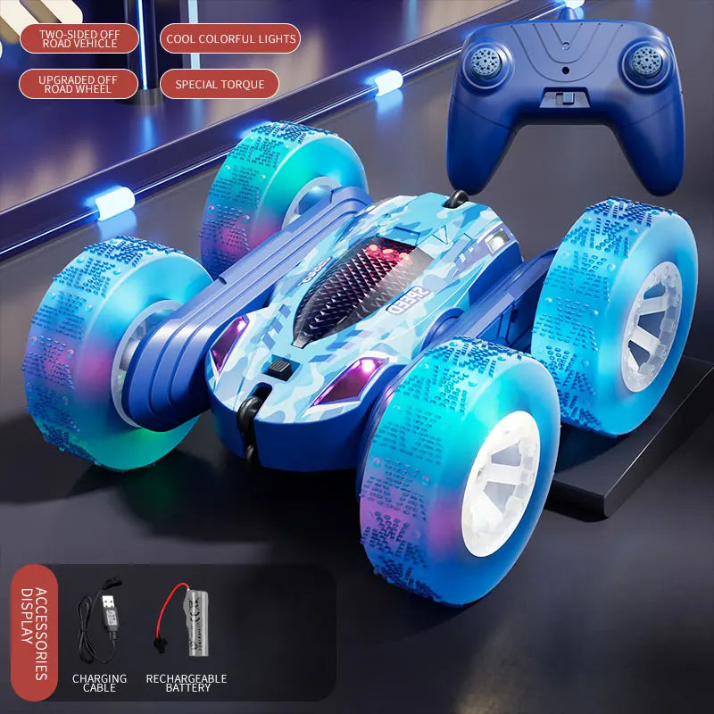 Car Double Sided Flip 2.4G Remote Control