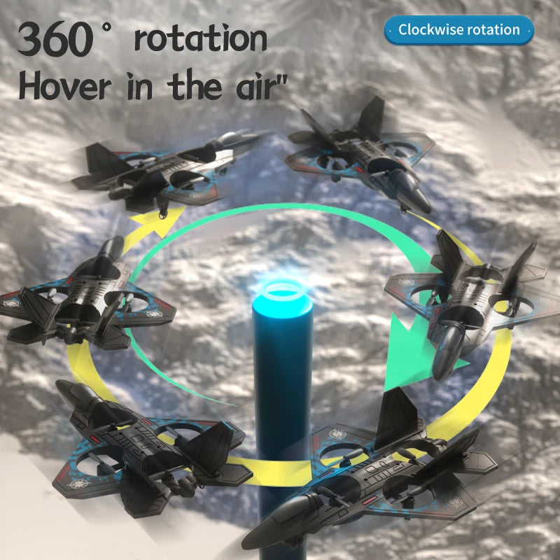 Plane with Remote Control Aircraft Gravity