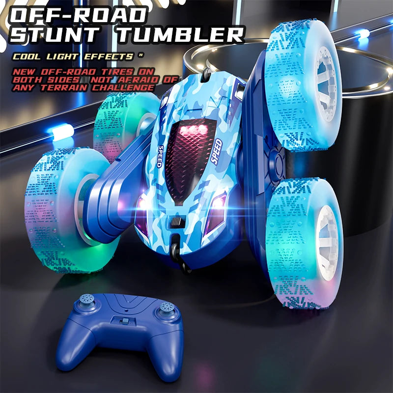 Car Double Sided Flip 2.4G Remote Control