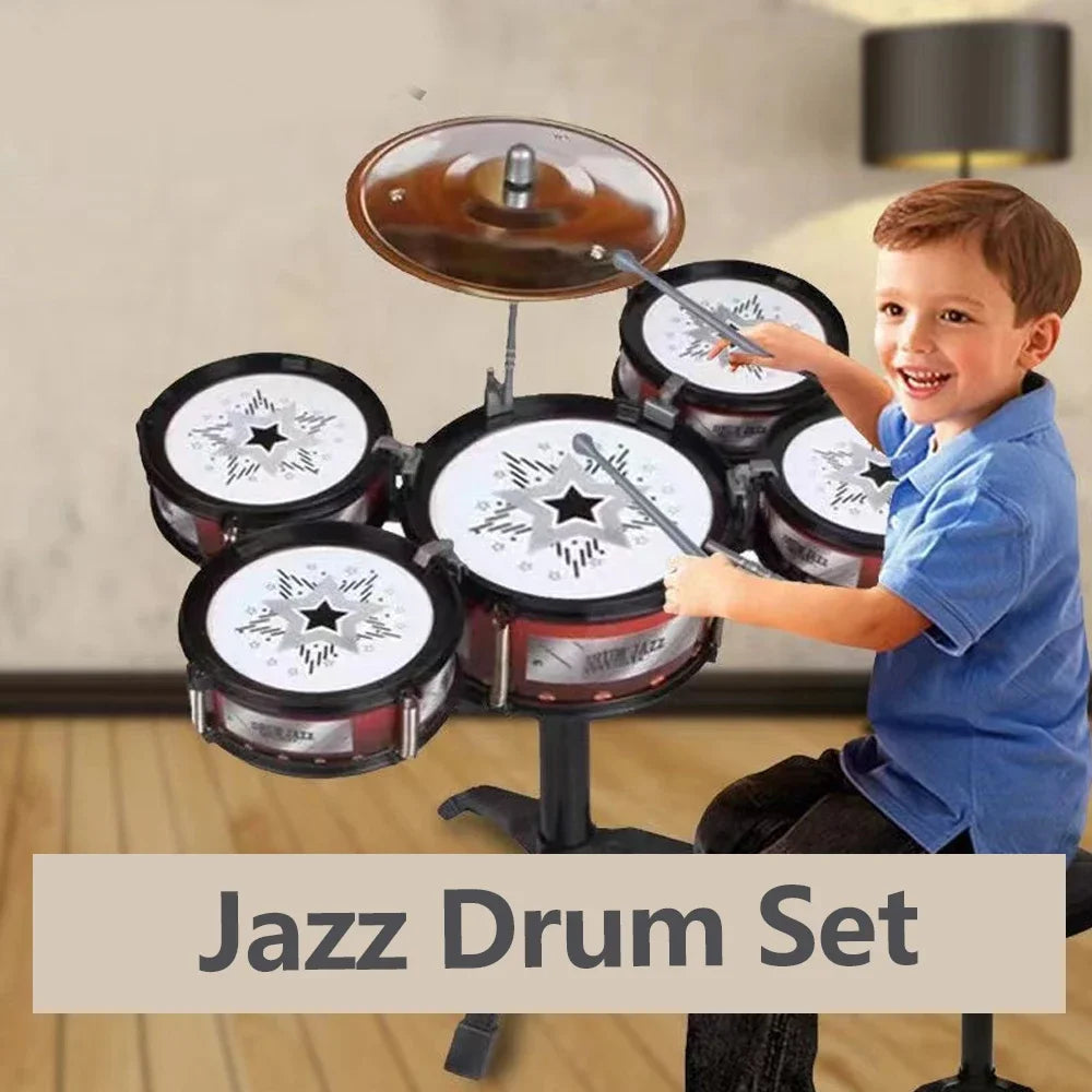 Jazz Drum Set for Kids