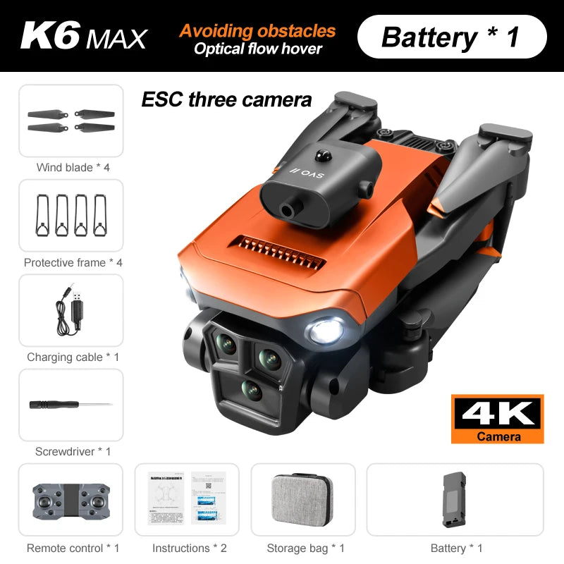 Drone 4K HD + camera WIFI