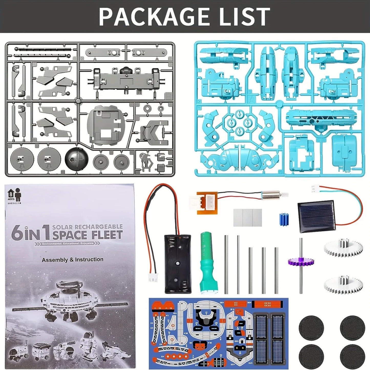 Solar Robot Kit Toys
