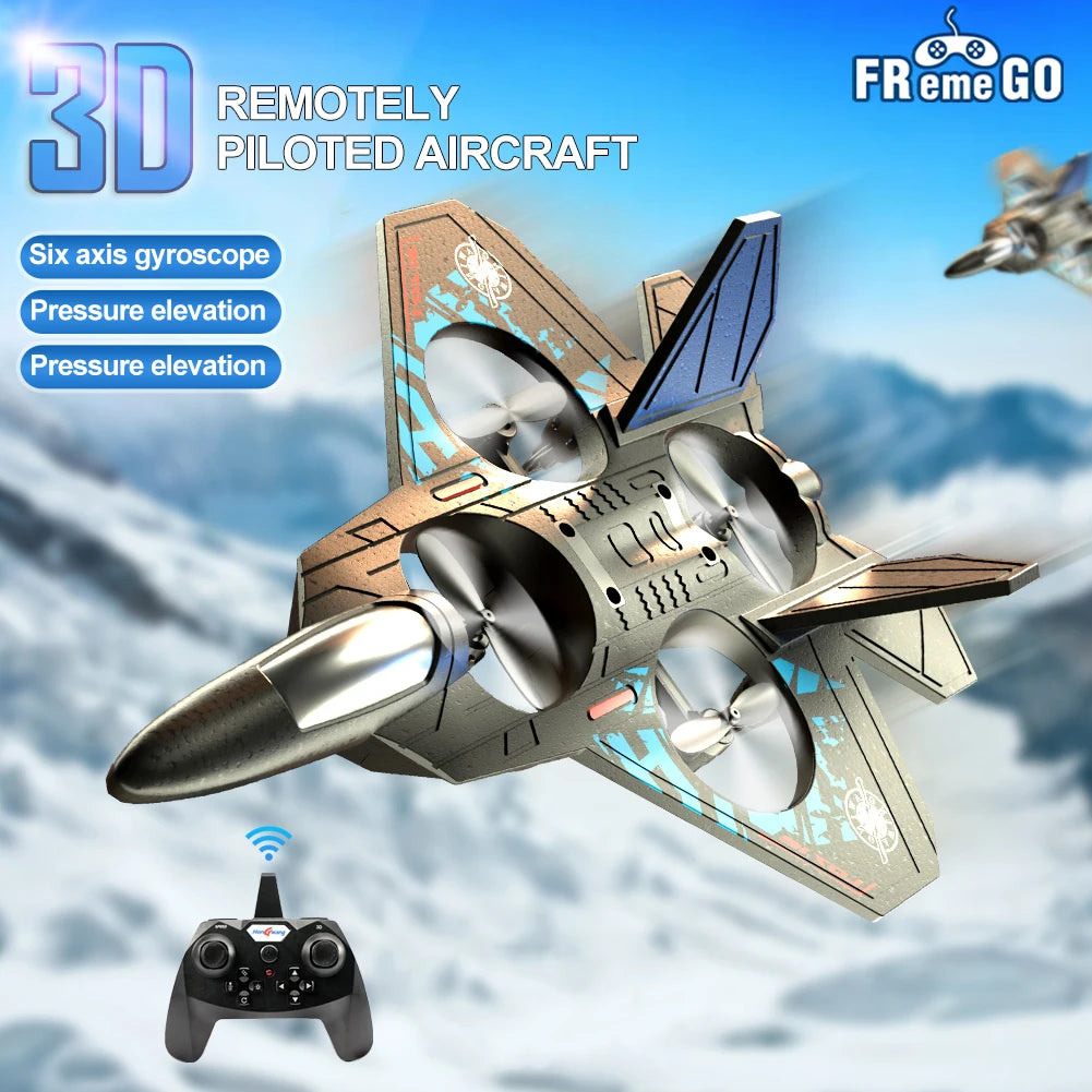 Remote Control Airplane Gravity Sensing