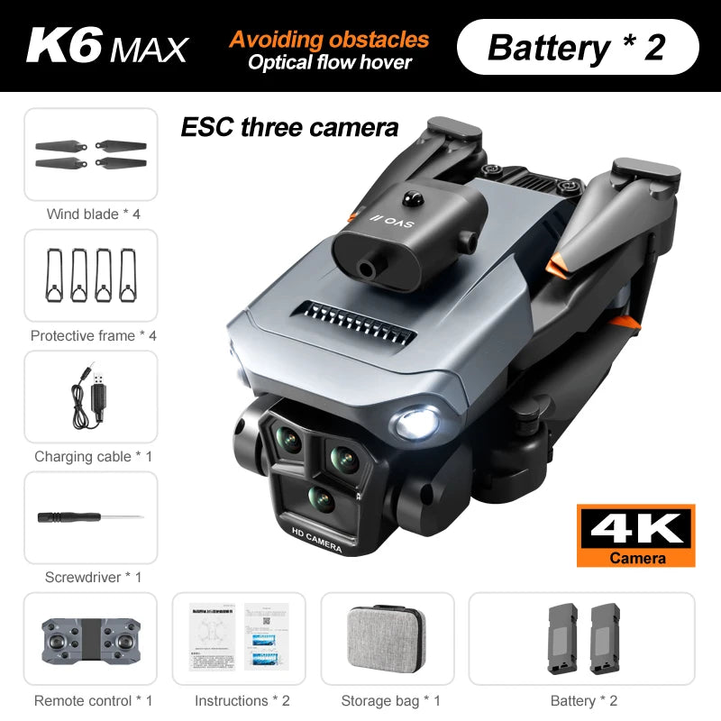 Drone 4K HD + camera WIFI