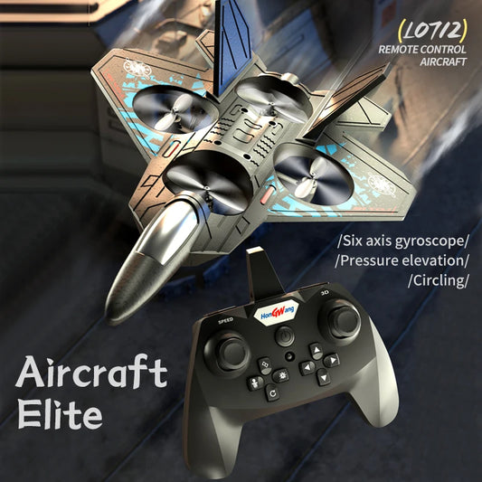 Plane with Remote Control Aircraft Gravity