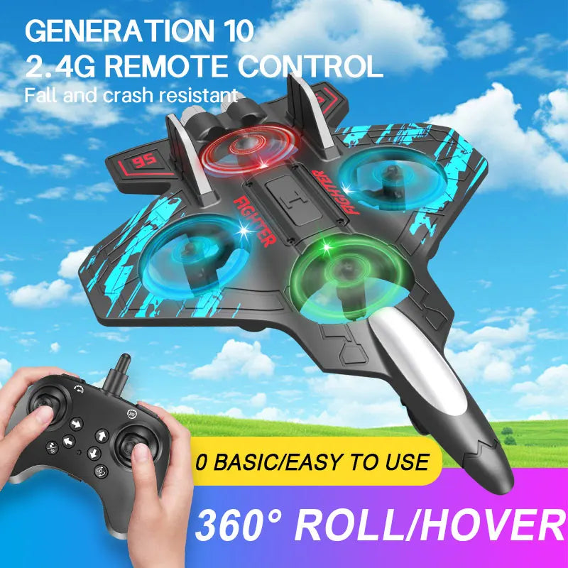Plane Stunt Remote Control Fighter Airplane