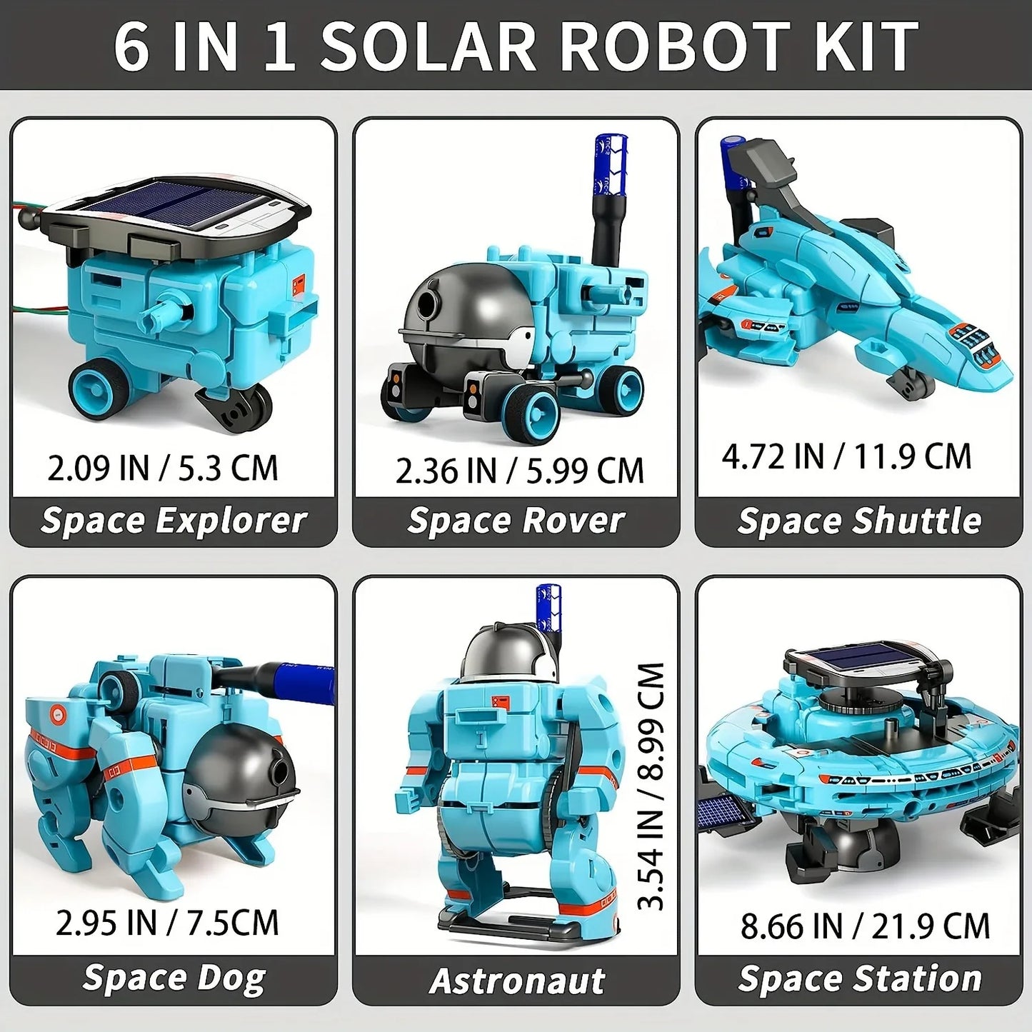Solar Robot Kit Toys
