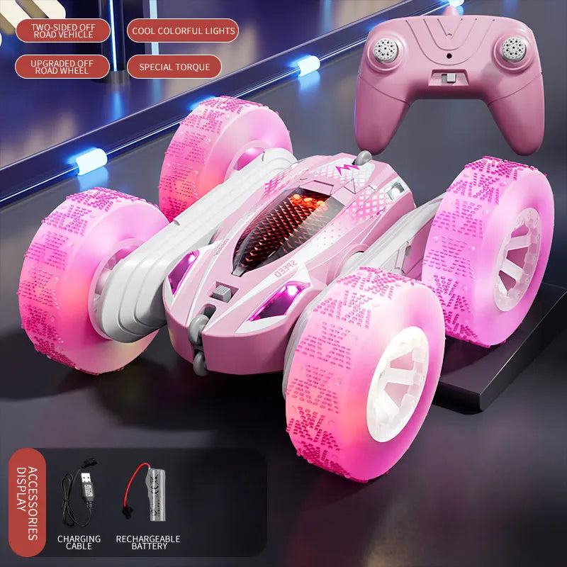 Car Double Sided Flip 2.4G Remote Control