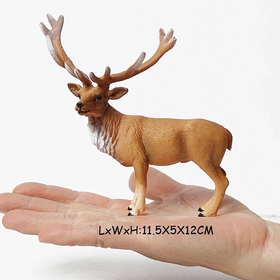 Animals Figures Reindeer Elk Deer