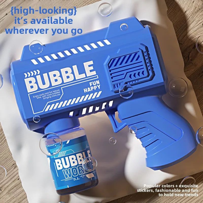 Automatic Electric Bubble Gun Handheld