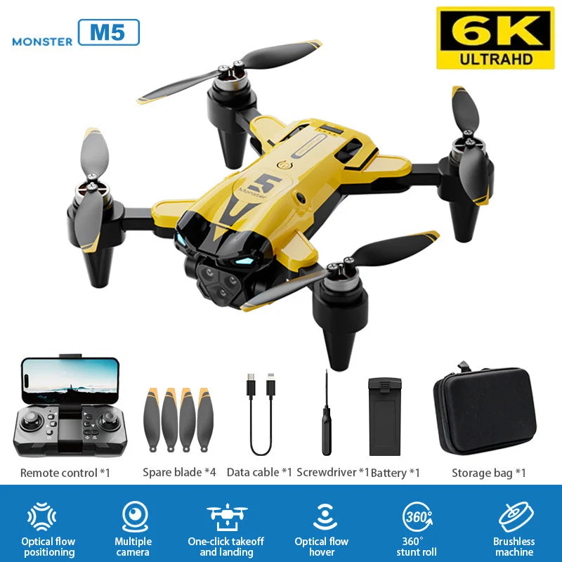Drone Professional 8K GPS Dual Camera 360