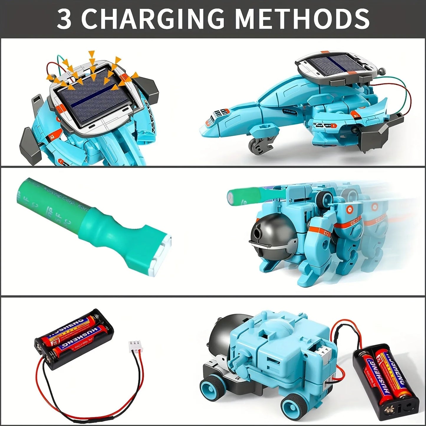 Solar Robot Kit Toys