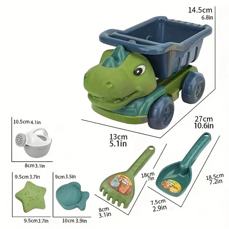 Engineering Vehicle Sand Beach Toy Set