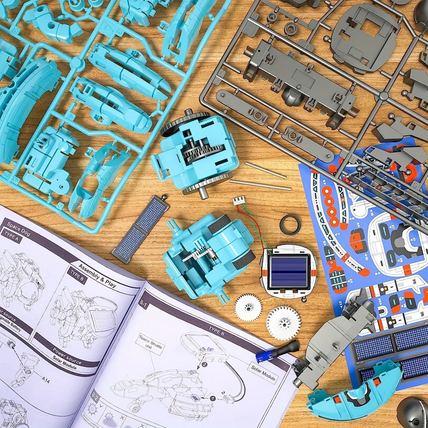 Solar Robot Kit Toys