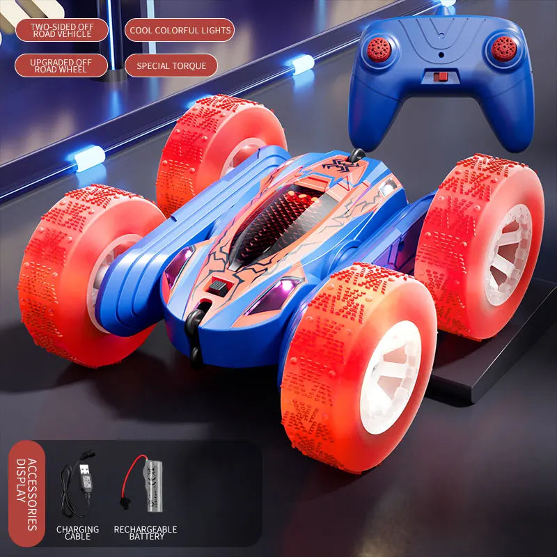 Car Double Sided Flip 2.4G Remote Control