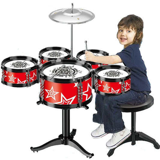 Jazz Drum Set for Kids