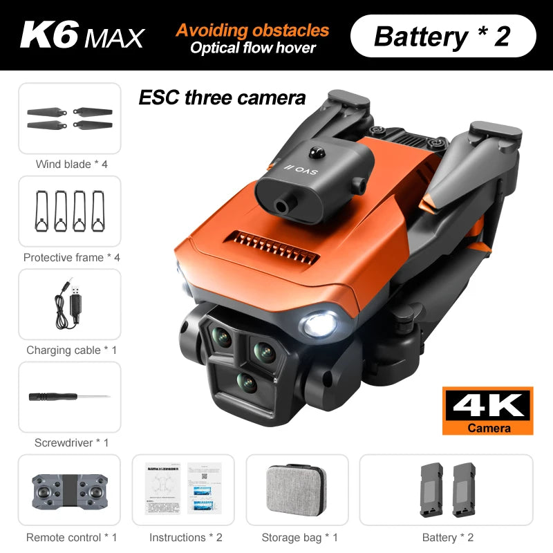 Drone 4K HD + camera WIFI