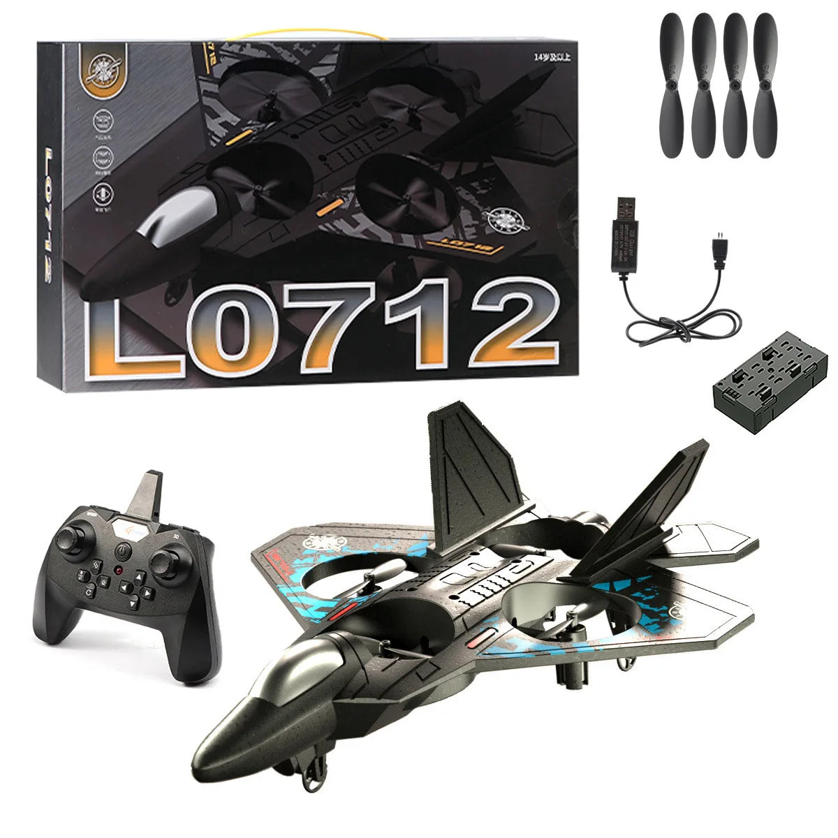 Remote Control Airplane Gravity Sensing