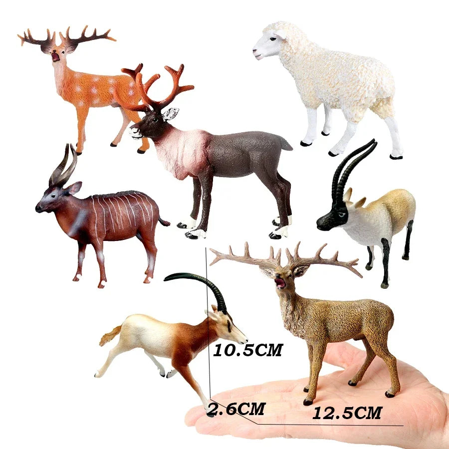 Animals Figures Reindeer Elk Deer