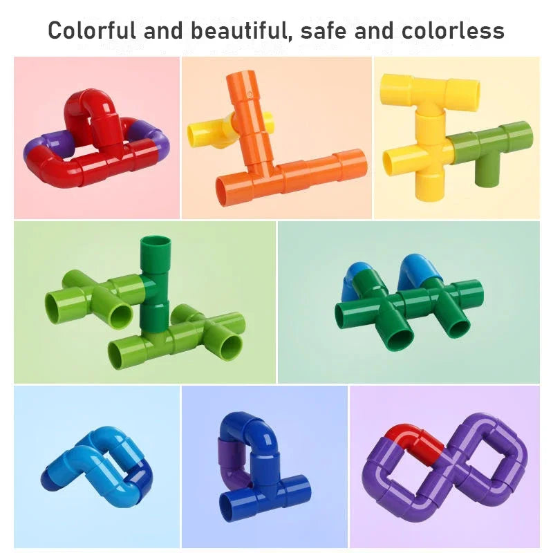 PIPE Blocks Race Building Bricks